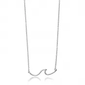Sterling Wave Necklace